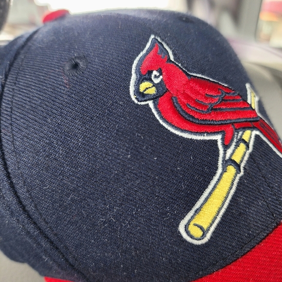 Puma St. Louis Cardinals Snapback Hat Genuine Merchandise by Logo Athletic OS - Picture 7 of 7